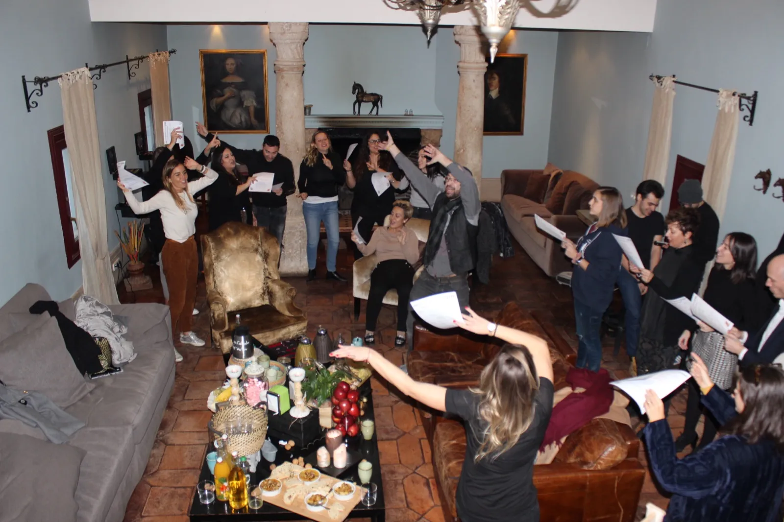 Actividad de team building: Chicos del Coro