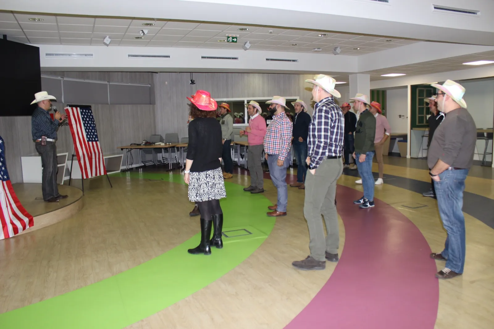 Actividad de team building: Country Dance