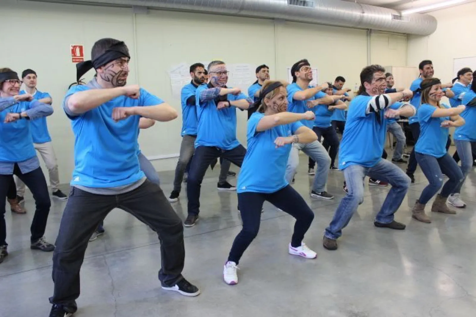 Actividad de team building: Haka