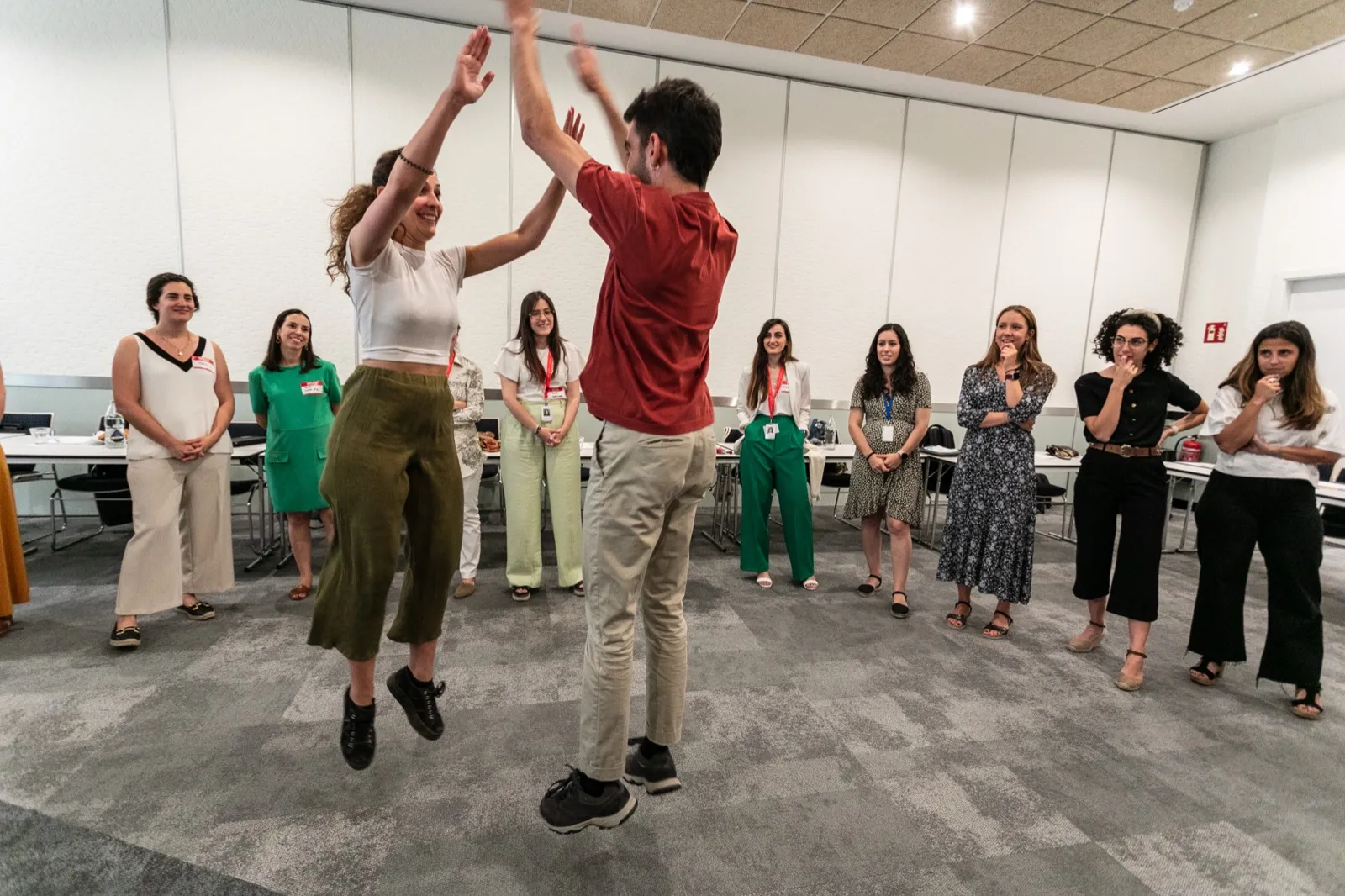 Actividad de team building: Risoterapia