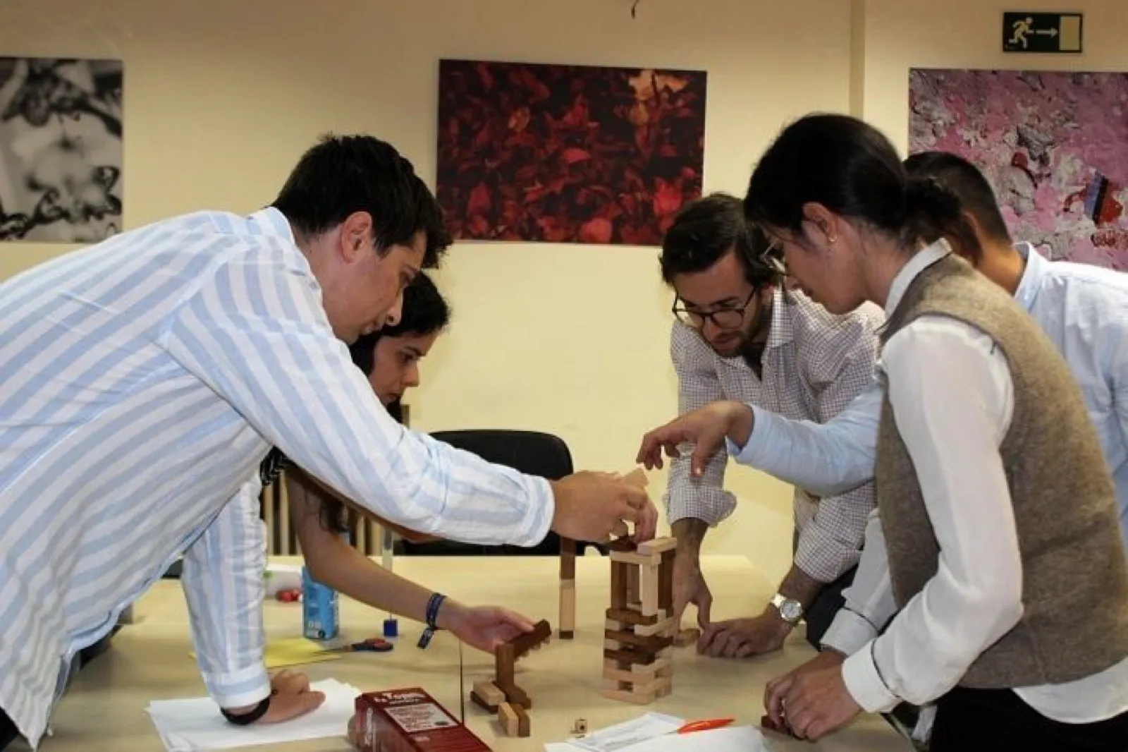 Actividad de team building: Speed Block Building